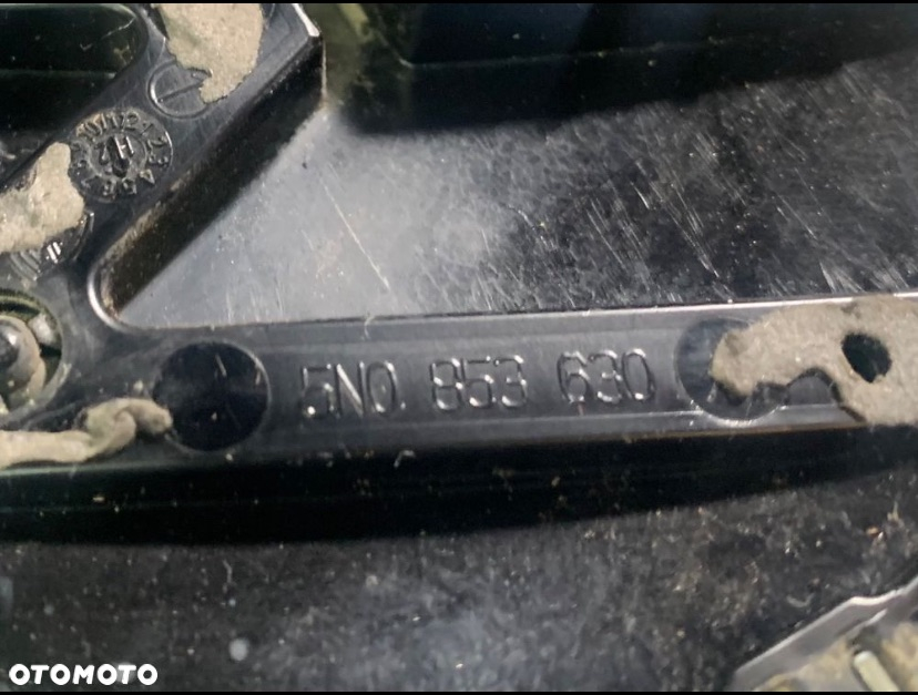 5N0853630 emblemat znaczek klapy tył tylnej vw tiguan lift 11cm 110mm - 3