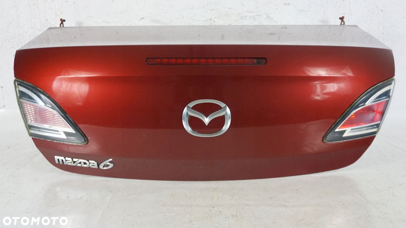KLAPA TYŁ TYLNA TYLNIA MAZDA 6 GH II 2 SEDAN 4D 08-12 2008-2012 - 1