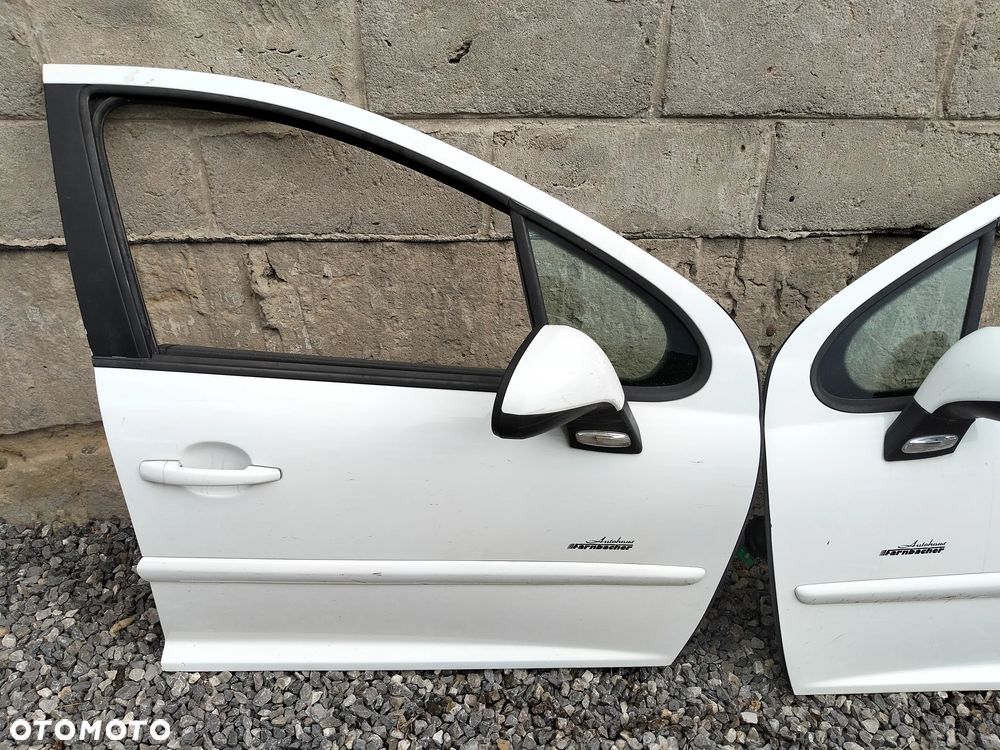 DRZWI PRZÓD  PEUGEOT 207 EWPB LEWE PRAWE - 2