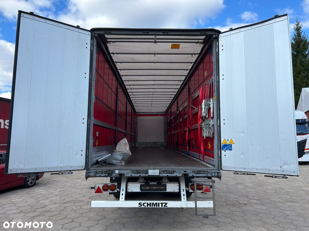 Schmitz Cargobull FIRANKA / 20 SZTUK / BARDZO ŁADNE OPONY / Z PEŁNYM WYPOSAŻENIEM DO ZAŁADUNKU / 2 KOŁA ZAPASOWE / DOSTĘPNE KOLORY SREBRNY - NIEBIESKI - CZERWONY / NOWE PLANDEKI !! - 32