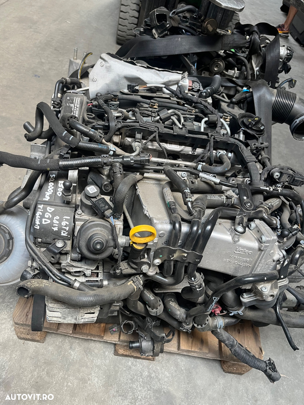 Motor DGD 1.6 tdi 50.000 km vw Tiguan 2017