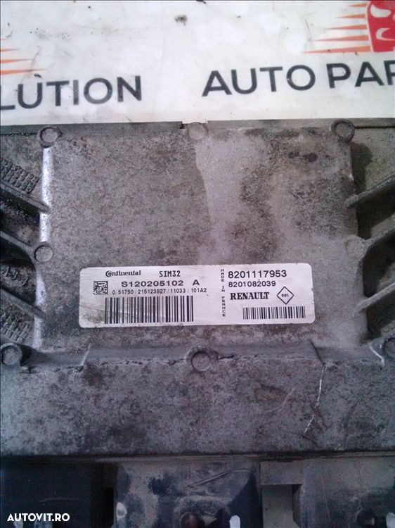 calculator motor 1.2b renault clio an fabr. 2010 - 1