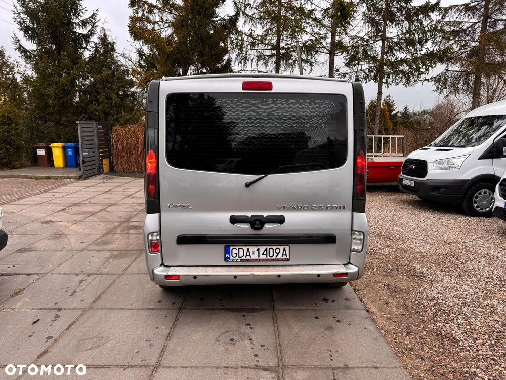 Opel VIVARO BRYGADÓWKA 6 MIEJSC KLIMATYZACJA - 5