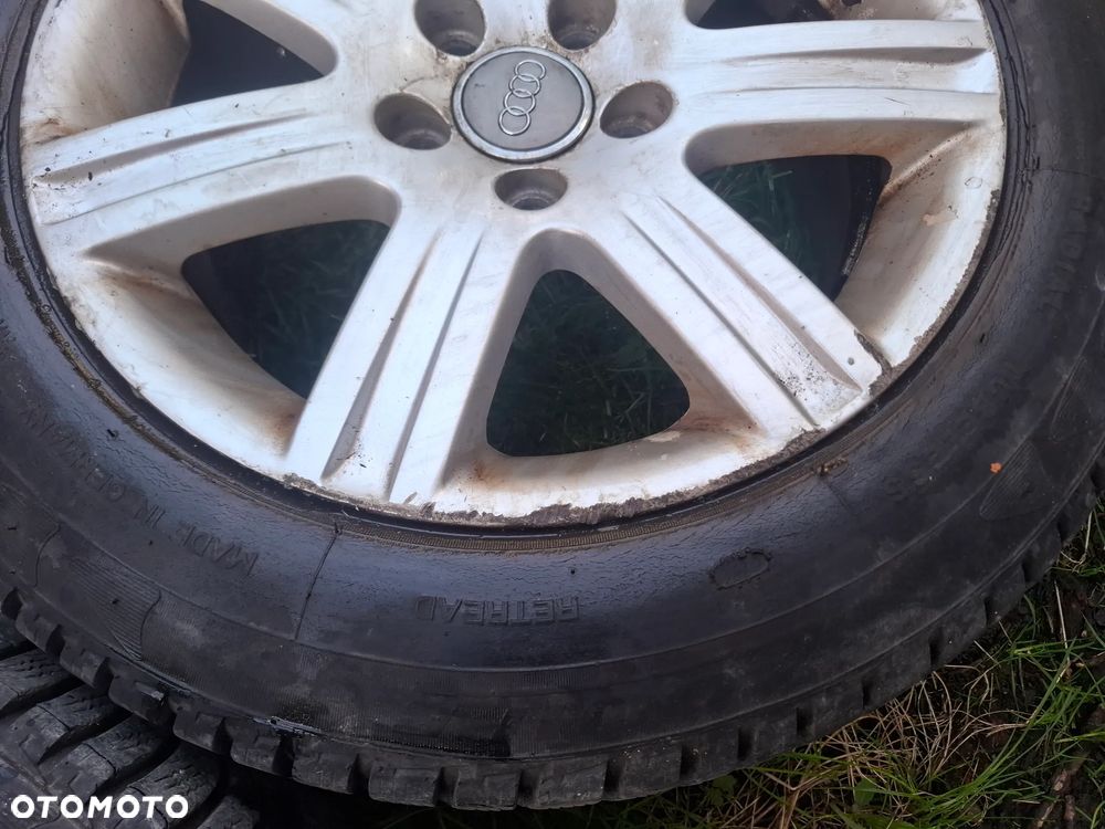 ALUFELGI FELGI KOLA AUDI A4 A6 5X112 ET45 4F0601025AG OPONY ZIMA 205/55 R16 SLASK WYSYLKA - 20