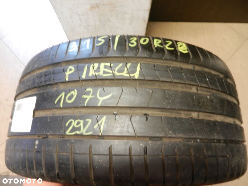 opona pojedyńcza 315/30r22 pirelli p zero tm * 6,3mm lato