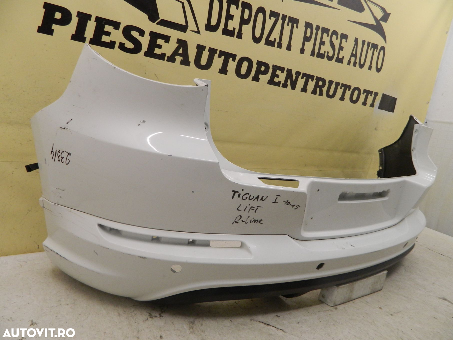 Bara spate VW Tiguan 1 R-Line, 2007, 2008, 209, 2010, 2011, cod origine 5N0807421. - 3