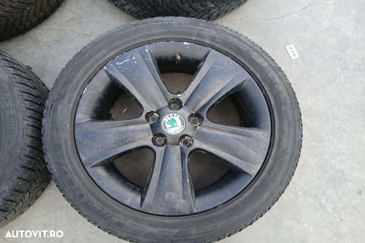 Jante aliaj cu anvelope 17 - set 5L0601025B 7.0J17H2 ET45 225/50 R17 - 3