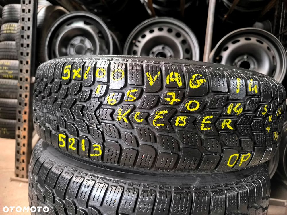 5x100 Felgi Stalowe Stal 14 Koła Zimowe Zima SKODA FABIA PRAKTIK ROOMSTER RAPID SEAT IBIZA CORDOBA TOLEDO IV 4 VW FOX POLO Legnica ALU-RAD 165/70 5mm - 10