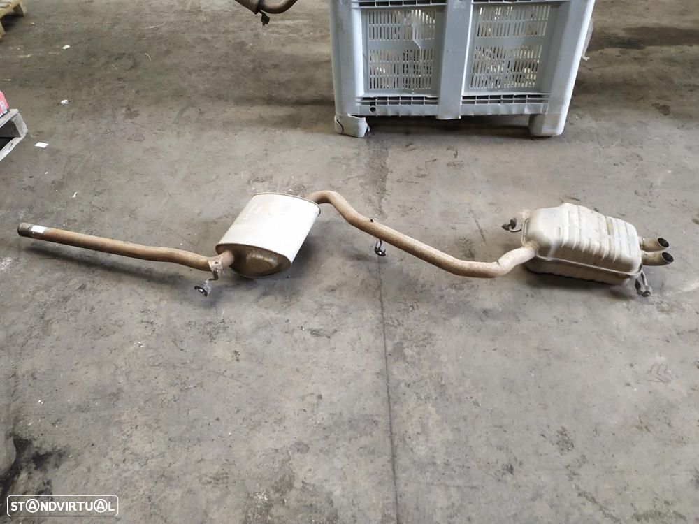 TUBO DE ESCAPE TRASEIRO AUDI A4 BERLINA B5 - 1