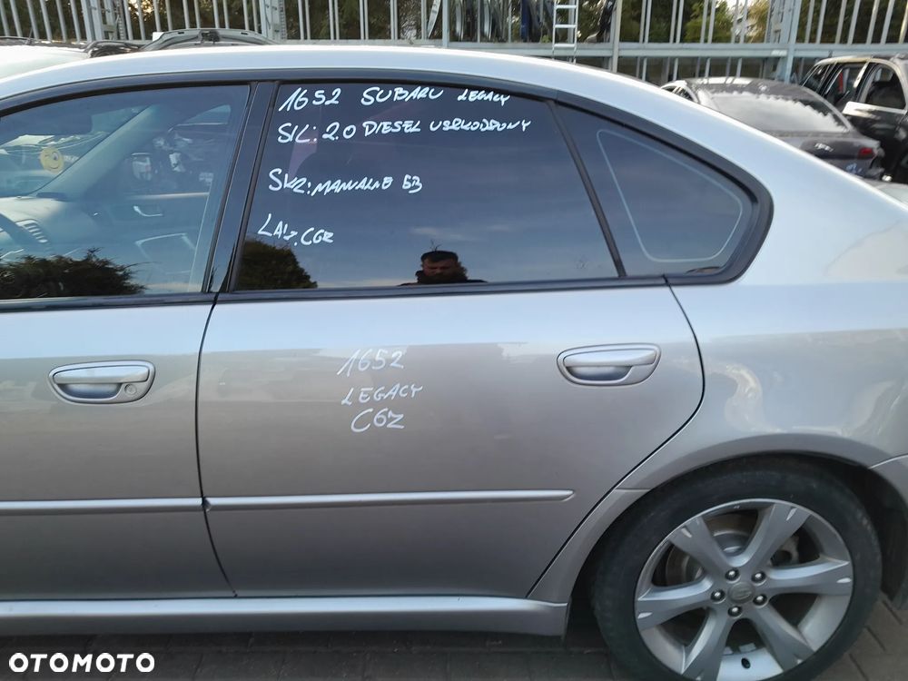 SUBARU LEGACY IV DRZWI LEWE TYLNE LEWY TYŁ SEDAN KOLOR: C6Z - 1