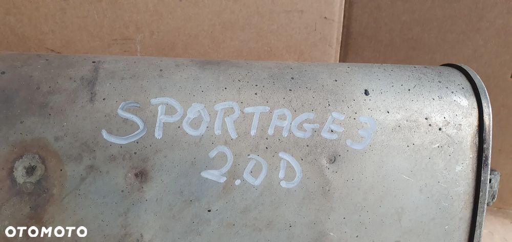 Tłumik końcowy wydech Kia Sportage III 2.0 CRDI - 7