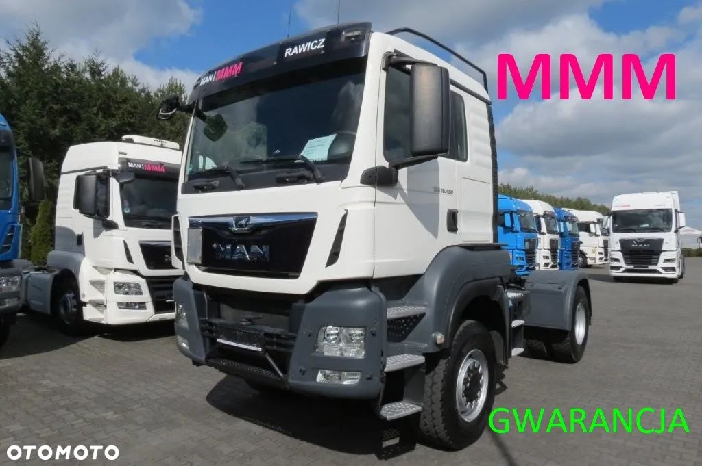 MAN TGS 18.460 4x4 REDUKTOR HYDRAULIKA NOWE OPONY RETARDER PO KONTRAKCIE SERWIS MAN DE - 1