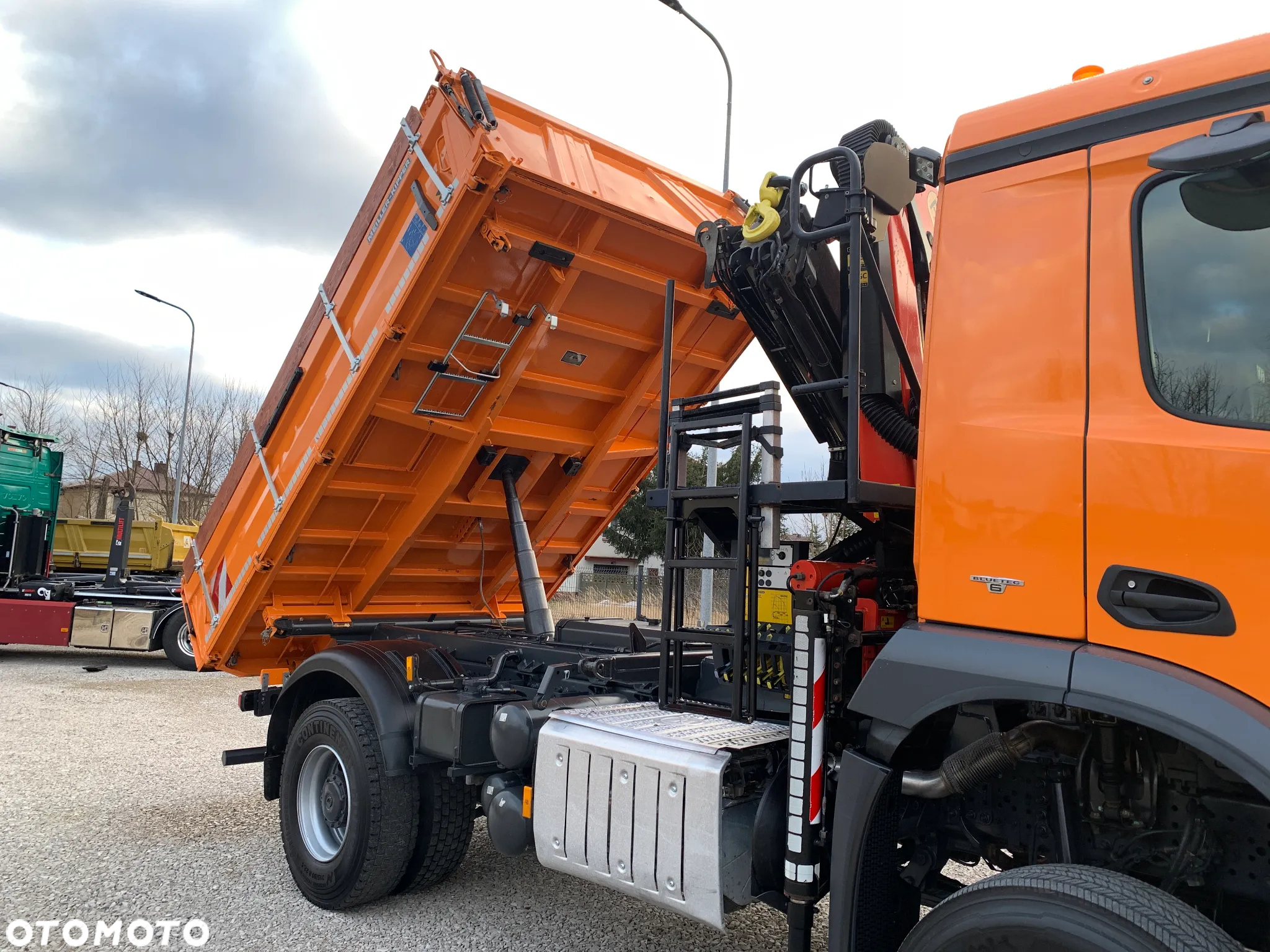 Mercedes-Benz AROCS 1835, 4X4, MEILLER + PALFINGER, - 11