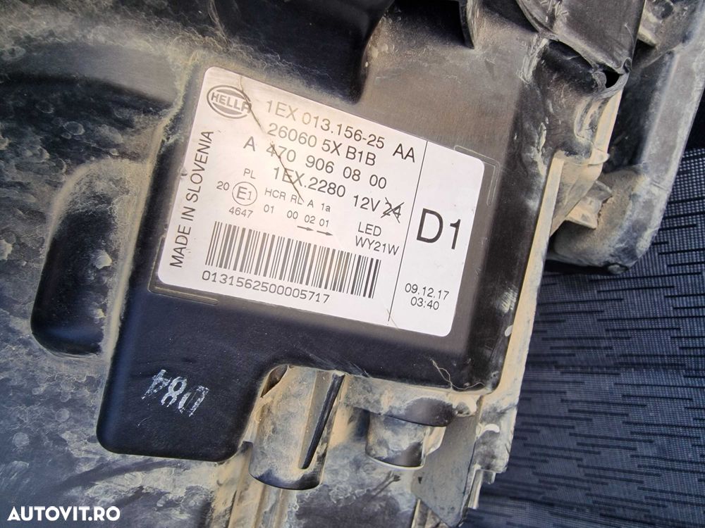 Far stânga Mercedes X Class A470 w470 Full Led cod A470906080o - 7