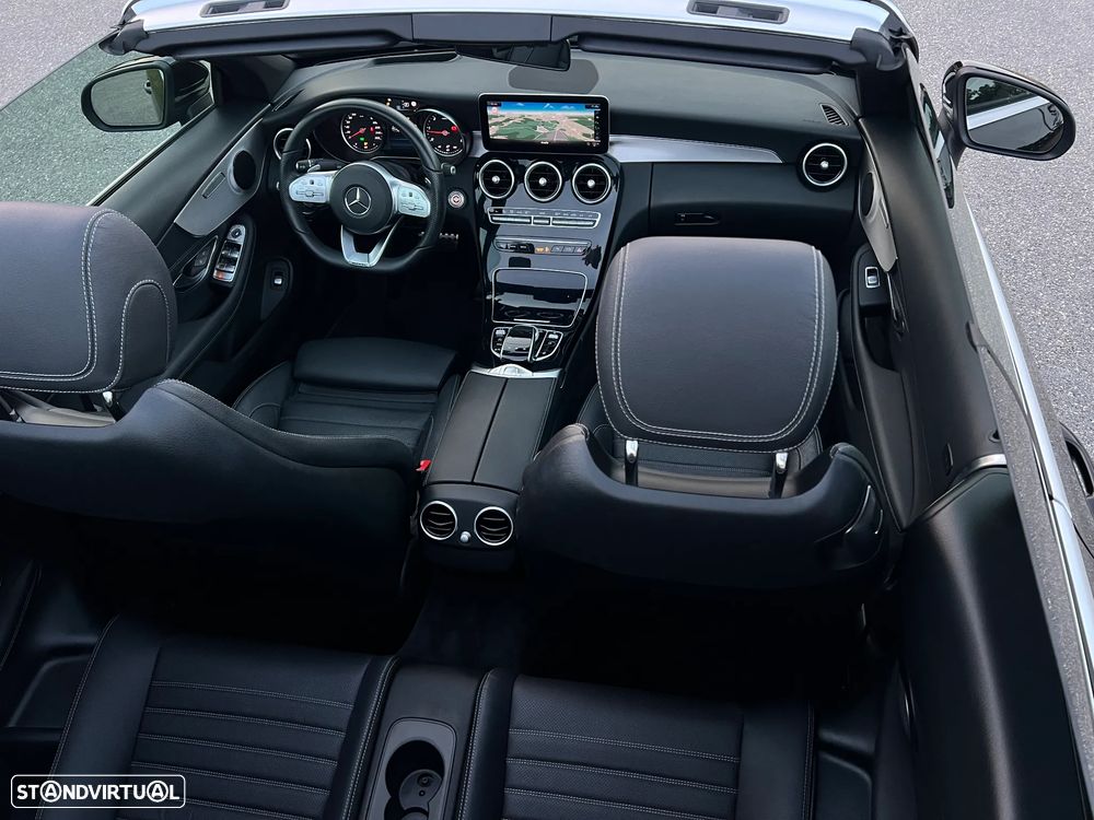 Mercedes-Benz C 220 d Cabrio 9G-Tronic AMG Line - 32