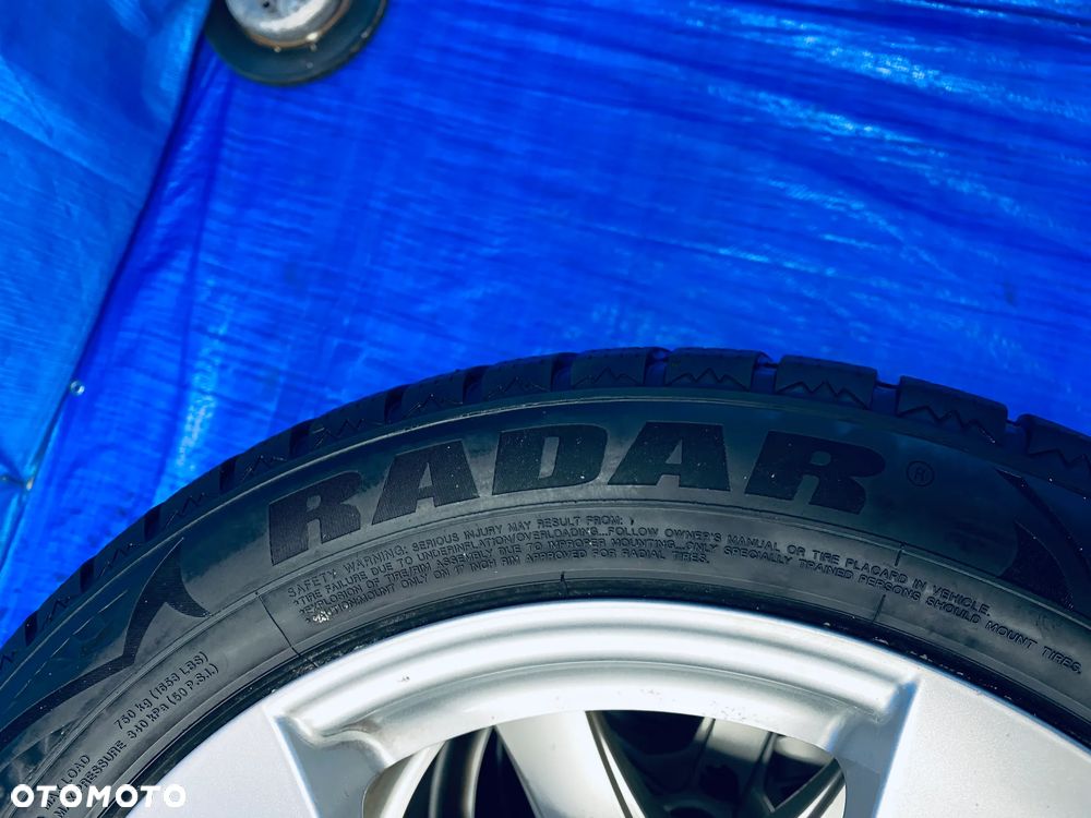 KOŁA KOŁO 17 FELGA ALUMINIOWE ALUSY FELGA 17" x 7J  5X120 ; 67,1mm ET41 KOMPLET ; OPONY ZIMA ZIMOWE ; OPEL INSIGNIA A ; DEZENT ORYGINAŁ - 13