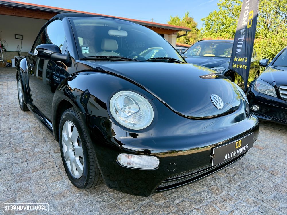VW New Beetle Cabriolet 1.4 Top Couro - 26