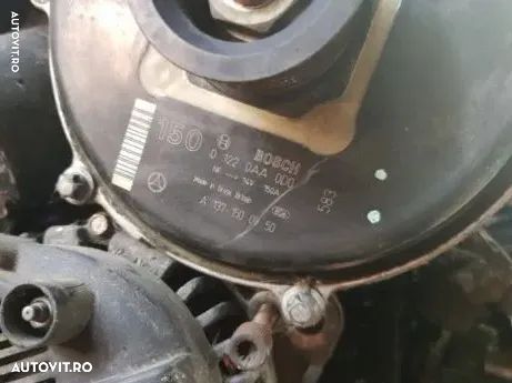 Alternator răcit cu apa generator Mercedes S Class CL w215 cl600 W220 S500 S600 v12 A1371500950 150A amperi Bosch cod 01220AA000 - 2