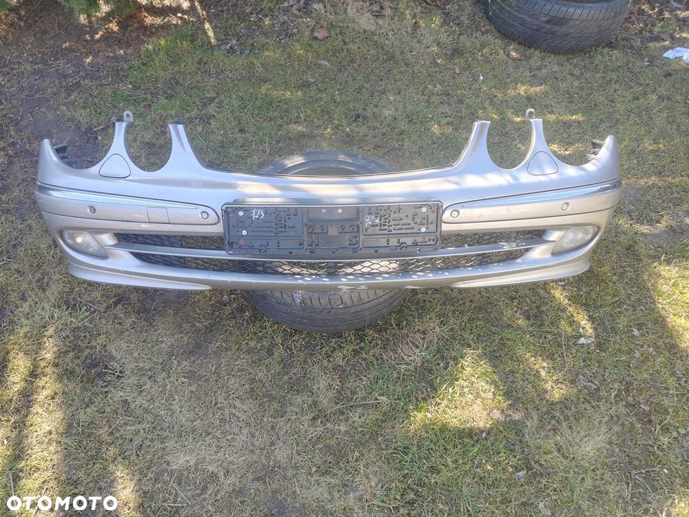 MERCEDES W211 ZDERZAK PRZEDNI PRZÓD Xenon pdc Avantgarde 723 - 3