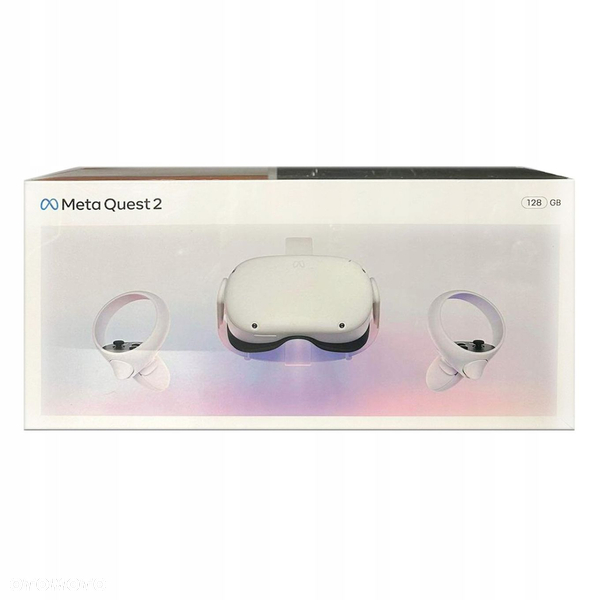 Meta Oculus Quest 2 Gogle Okulary VR 128GB  2 KONTROLERY z