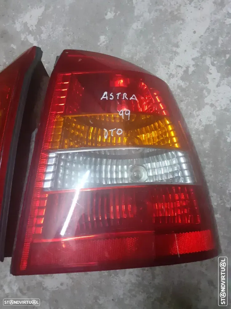 Farois traseiros opel astra g carro de 4 portas - 3