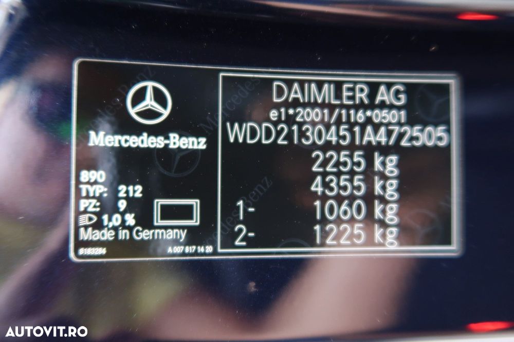 Mercedes-Benz E 250 9G-TRONIC Avantgarde - 26