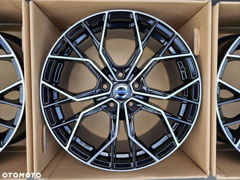 VOLVO 18 Nowe 5x108 S60 V60 S90 V90 S80 V70 XC60 XC40 V40 Felgi Czarne - 5