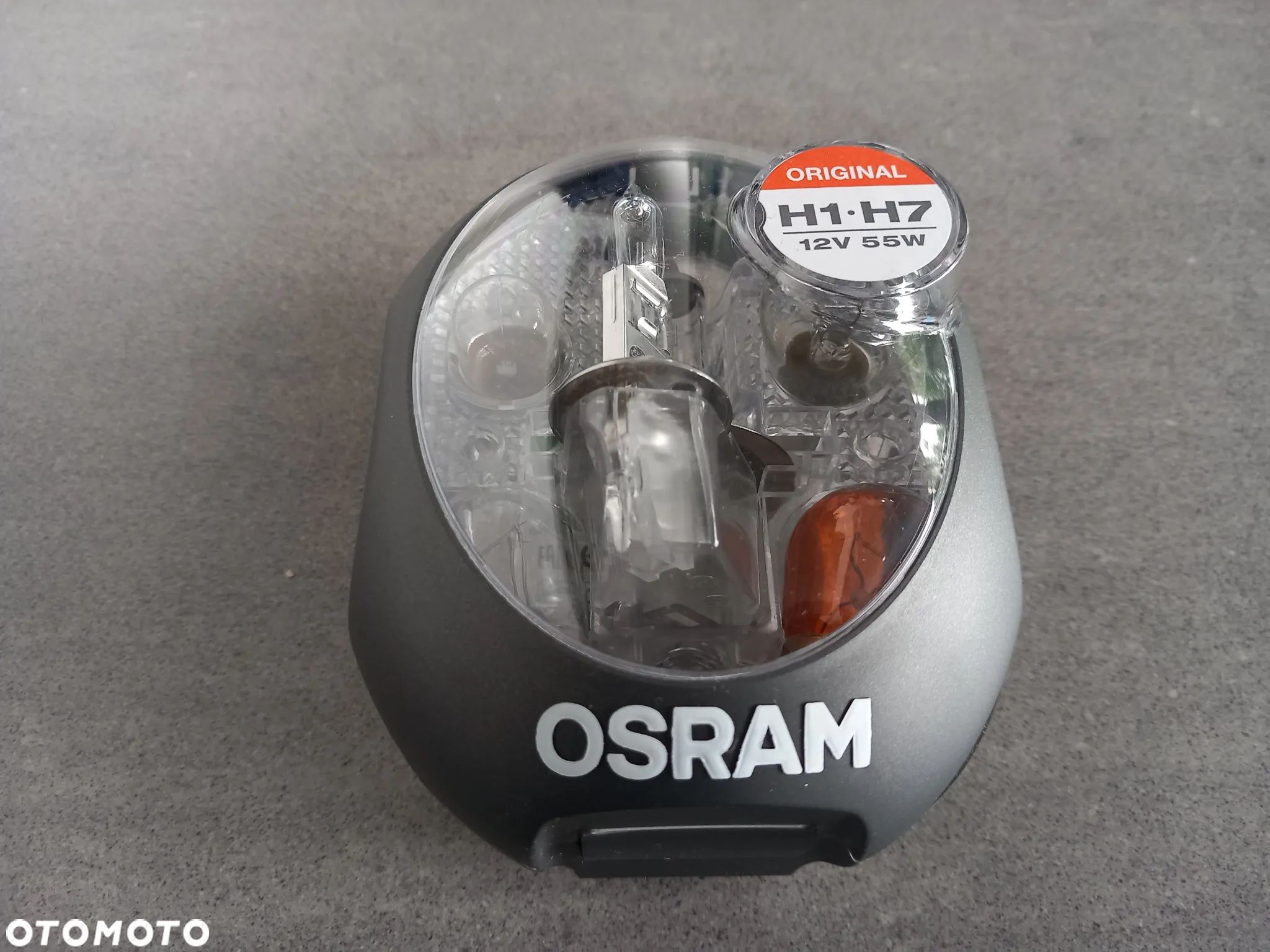 Zestaw żarówek samochodowych H1-H7 OSRAM 12V 55W - 1