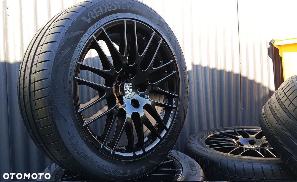 PORSCHE CAYENNE 20 5x130 Model Spyder Oryginalne Koła Felgi Opony Letnie - 1