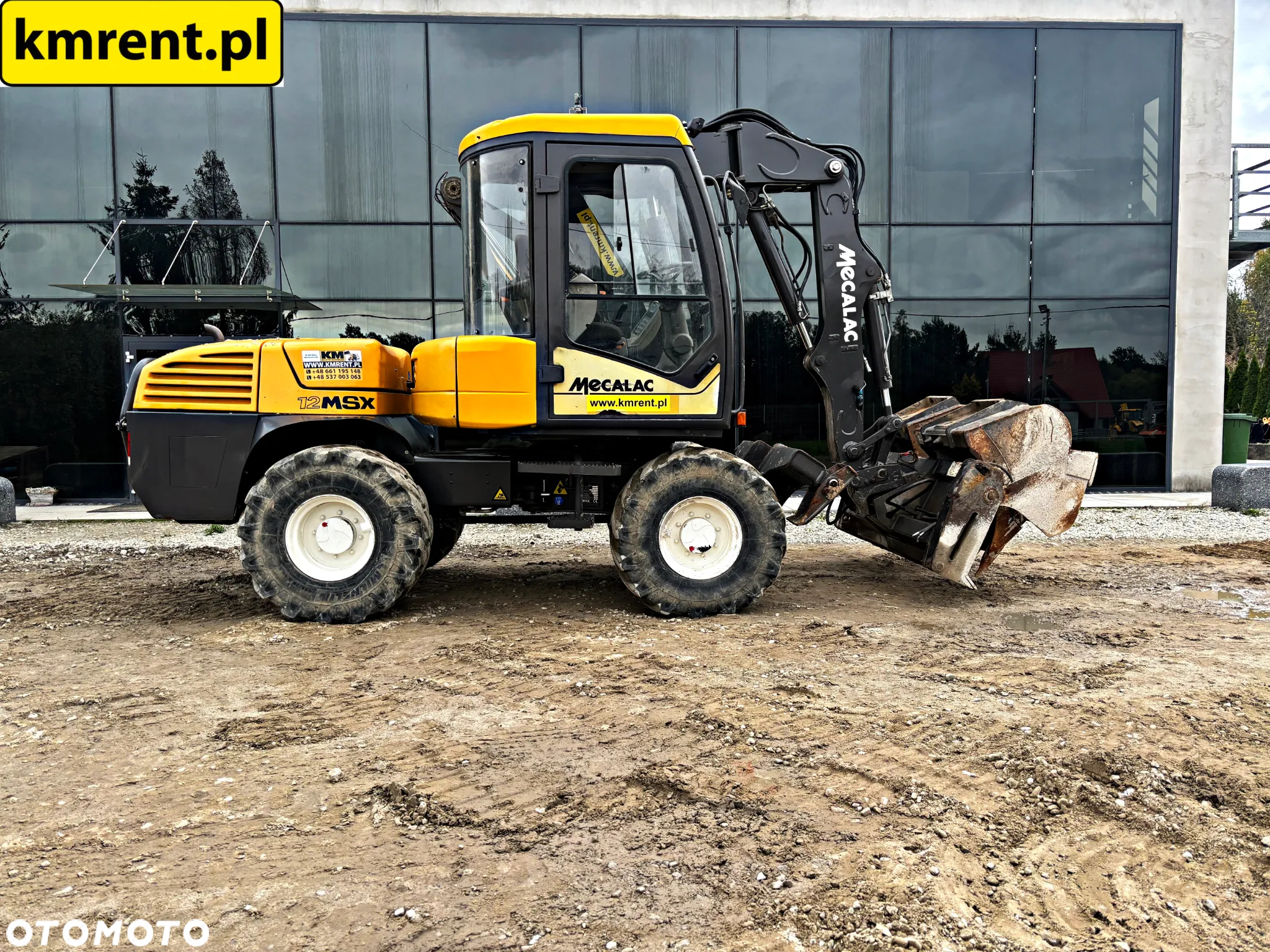 Mecalac 12 MSX KOPARKO-ŁADOWARKA 2015R. | MECALAC MTX MXT 714 - 3