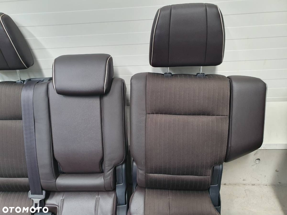 FOTELE KANAPA BOCZKI WNĘTRZE KOMPLET 7 OSÓB MITSUBISHI PAJERO IV EU - 18