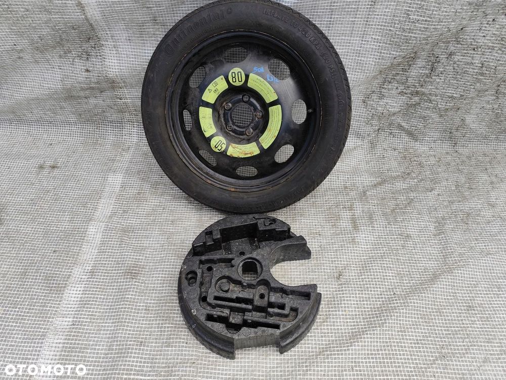 PEUGEOT 508 I 10-18 KOŁO DOJAZDOWE DOJAZD DOJAZDÓWKA 135/80R18 ET32 - 1