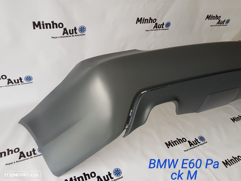Parachoques traseiro BMW (E60) Look M - 2