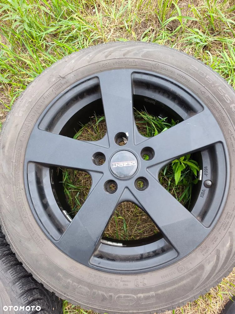 opony zimowe 205/55 r16 felgi borbet r16 et40 5x112 audi - 1