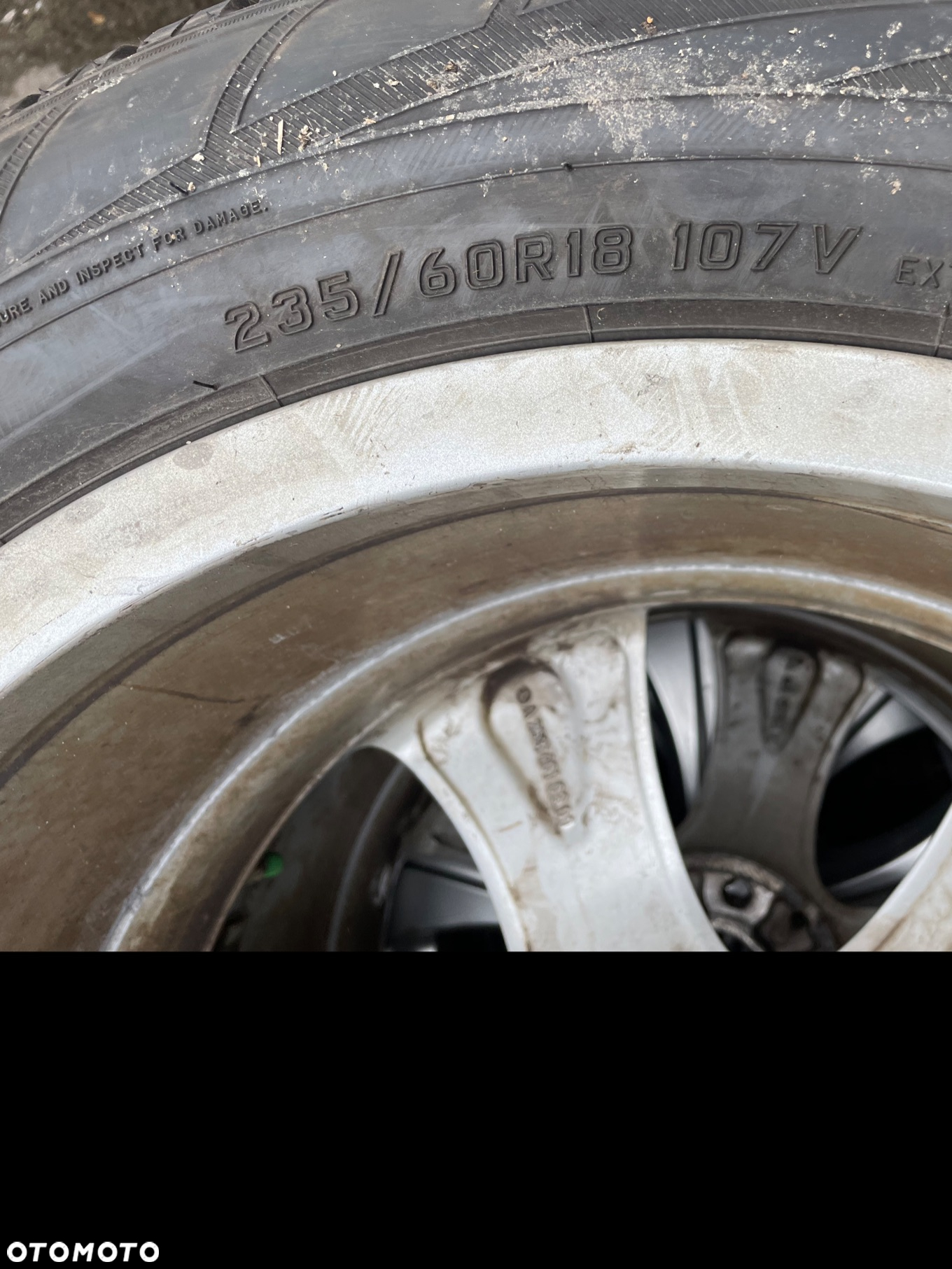 KOMPLET KÓŁ ZIMOWYCH ALU MERCEDES BENZ GLC W253 A2534010800 235/60R18 107V - 12