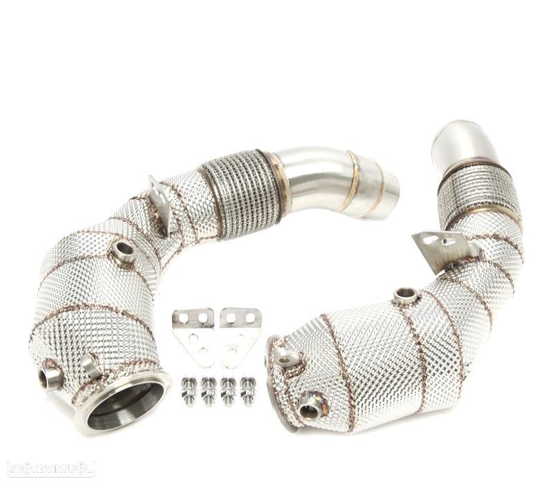 SUPRESSOR DE CATALISADOR BMW M6 F12 F13 F06 12-18 CATALISADOR ESCUDO TÉRMICO - 1