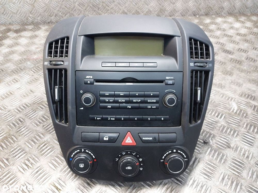 RADIO ODTWARZACZ + PANEL NAWIEWU + RAMKA KIA CEED I 97250-1H100 - 1