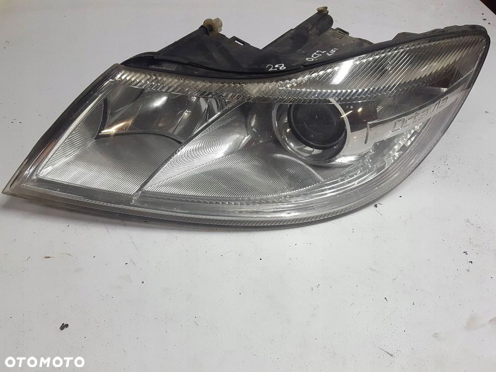SKODA OCTAVIA 2 II LIFT 08-12r LAMPA PRZÓD LEWA ANGLIK 1Z2941015F - 4