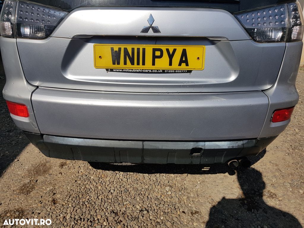 Bara spate Mitsubishi Outlander Facelift 2009 - 2012 SUV 5 Usi ARGINTIU (561) Colt stanga - 1