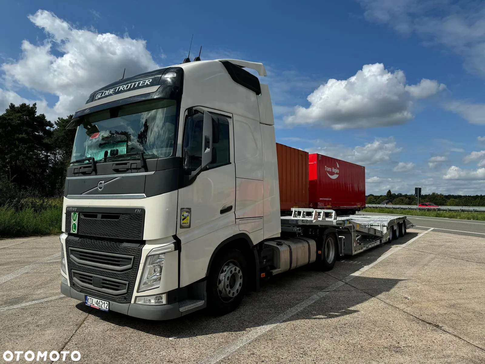 Volvo FH 500 + naczepa KAESSBOHRER Truck Transporter Fabrycznie NOWA Kassbohrer SOK - 2