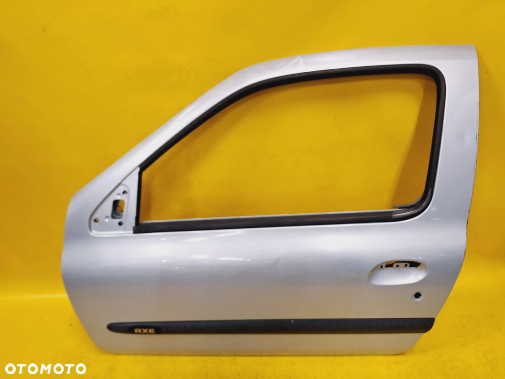 DRZWI LEWY PRZÓD LEWE PRZEDNIE RENAULT CLIO II LAK: MV632 NR1870 - 2