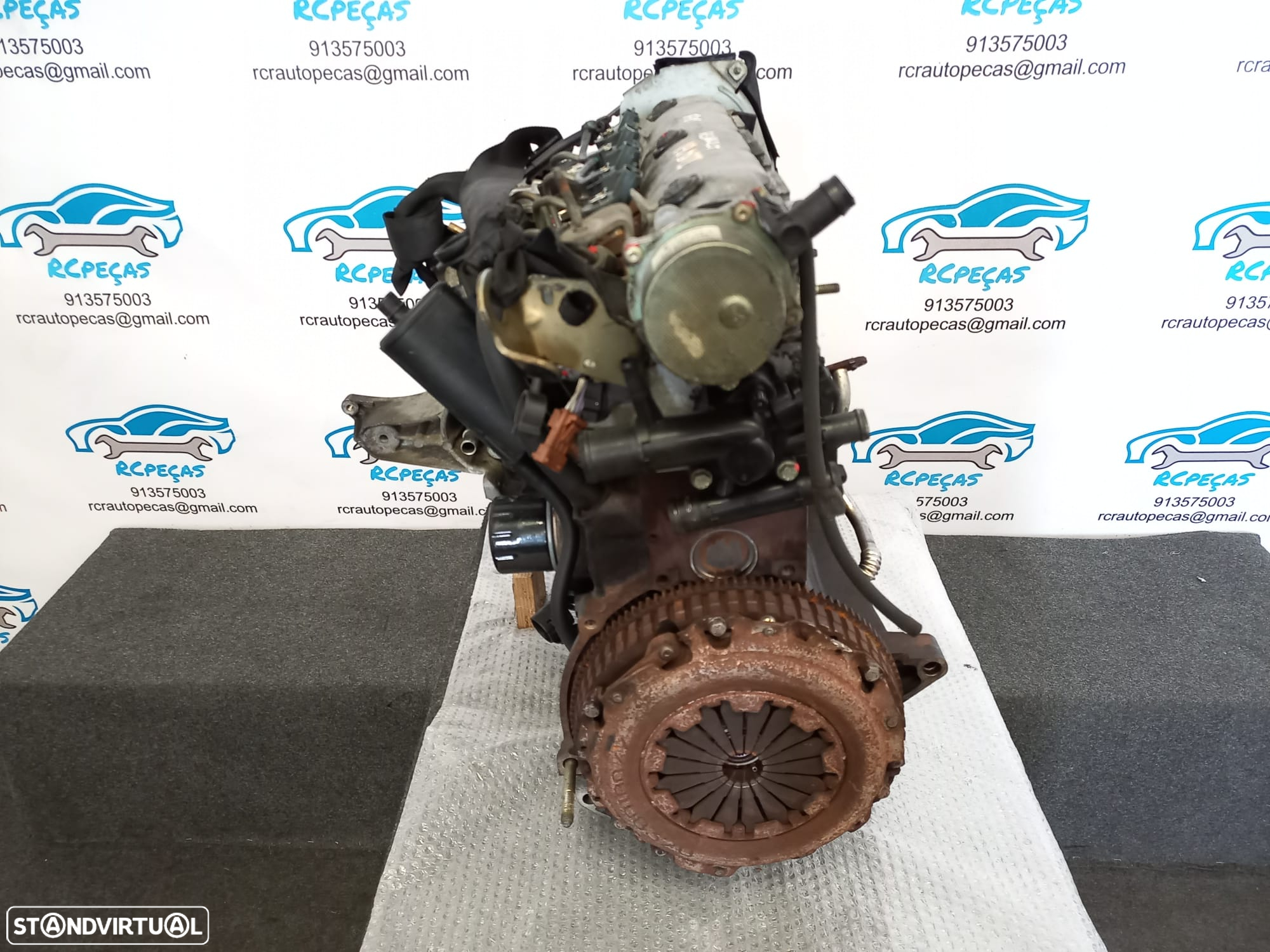 MOTOR F8T F9Q 744 F9Q744 RENAULT MEGANE I 1 MK1 FASE II 2 1.9 DTI 80CV F8T SCENIC KANGOO - 4