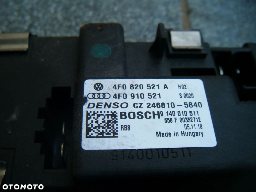audi a6 c6 06r rezystor ogrzewania  4f0820521a - 2