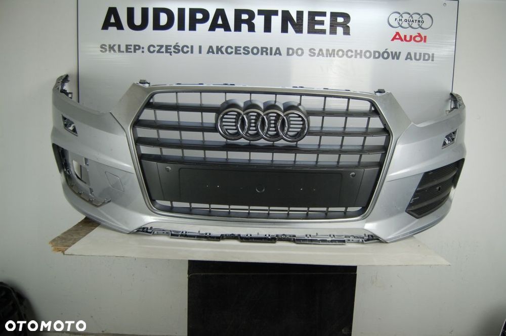 ZDERZAK ATRAPA AUDI Q3 8U LIFT 2015-2019 ORYGINAŁ - 1