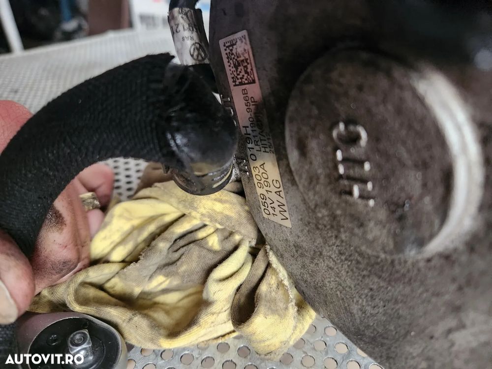 Alternator Audi A8 4H D4 3.0 D Euro 5 An 2010-2011-2012-2013-2014-2015-2016-2017 Cu Racire Pe Apa C - 6