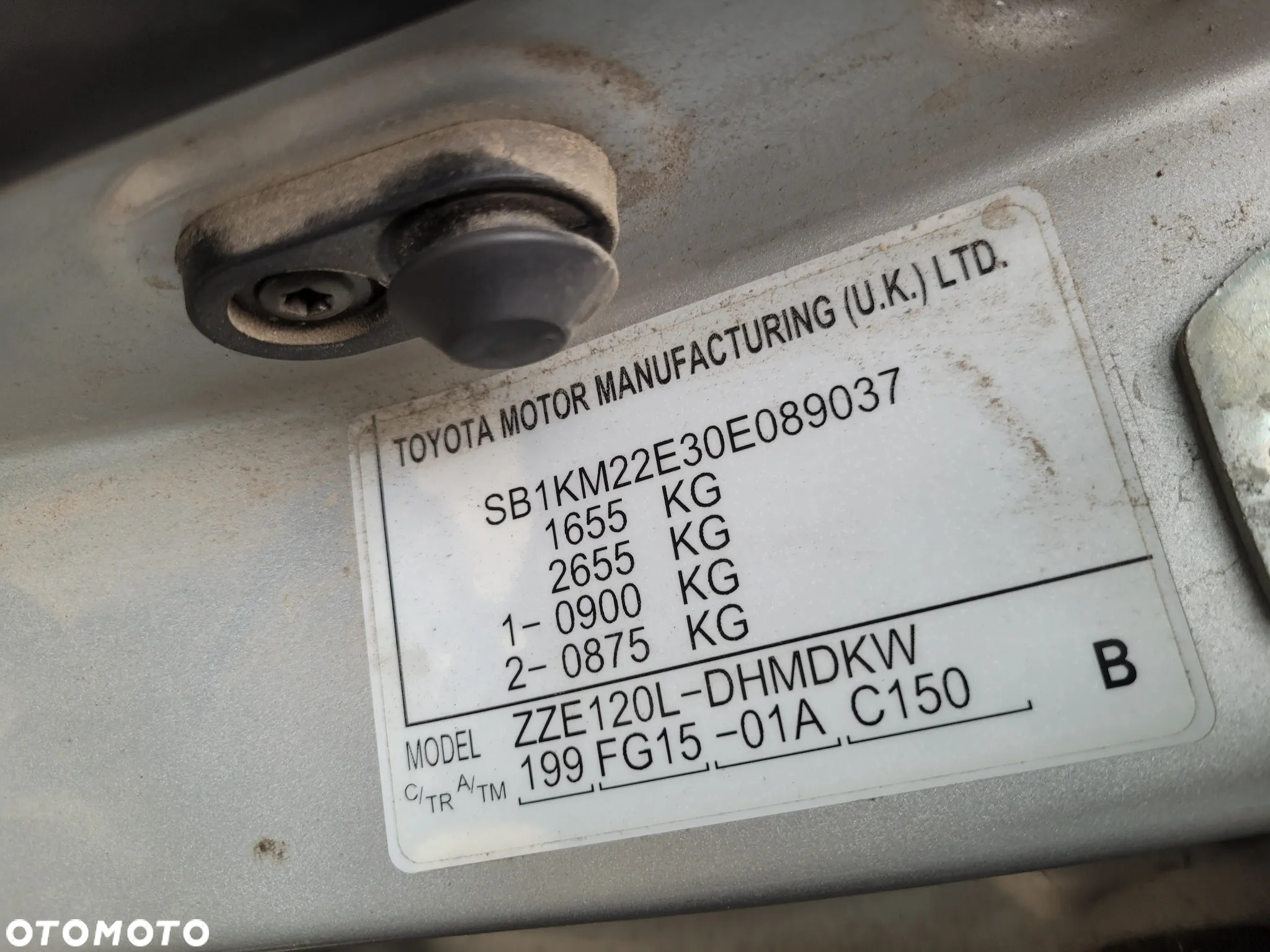 toyota corolla e12 199 maska zderzak lampa grill błotnik drzwi zbiornik paliwa szyba lusterko - 5