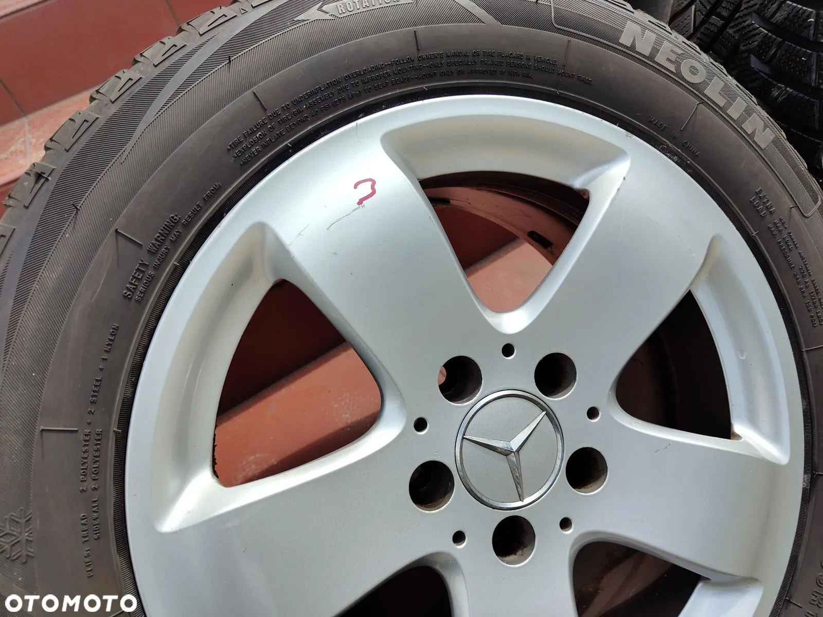 MERCEDES W211 VITO FELGI Aluminiowe Koła 16 5X112 +opony zimowe z 2023 roku - 39