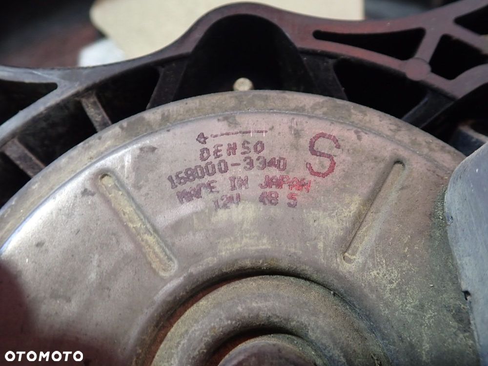 WENTYLATOR CHŁODNICY MITSUBISHI PAJERO PININ 499300-3120   168000-3340 - 5