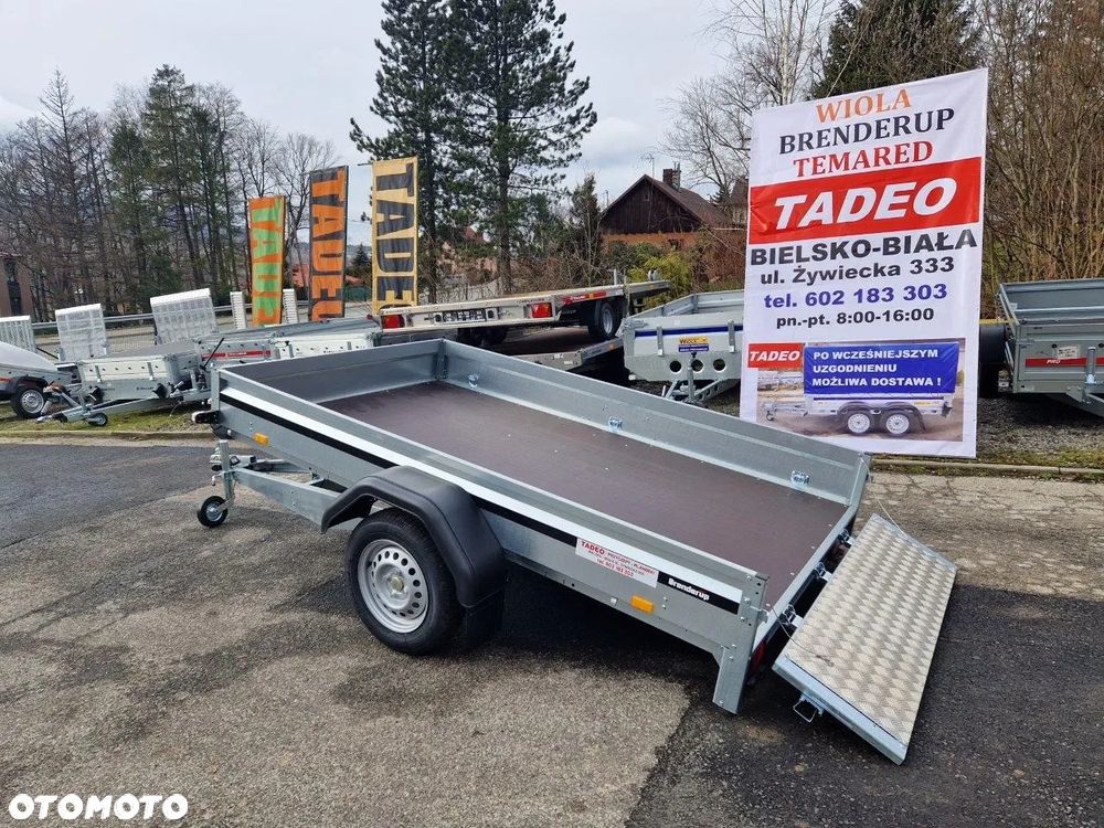 Brenderup 2260WSUB750 TILT pod quady + koło podporowe - 20