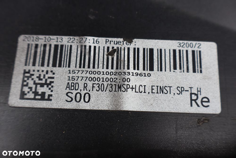 PRÓG LISTWA PROGOWA PRAWA BMW 3 F30 F31 M-PAKIET LIFT 8054242 51778054242 2015-2018 - 17
